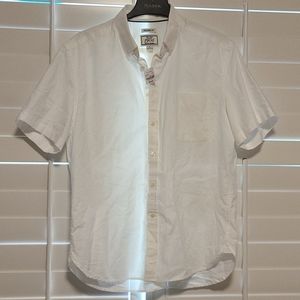 Short Sleeve Oxford Tailored Cotton Button-down